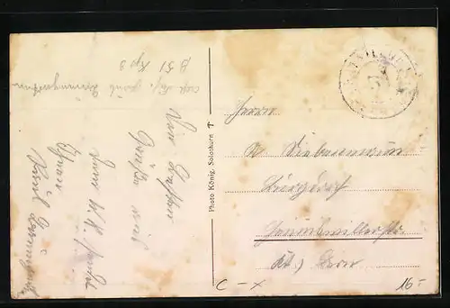 AK Langenbruck, Gasthof zum Ochsen Fam. J. Stuber mit Strasse