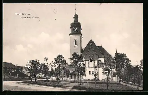 AK Bad Steben, Die Neue Prot. Kirche