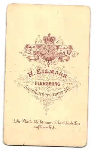 Fotografie H. Eilmann, Flensburg, Angelburgerstr. 645, Junge Dame im hübschen Kleid