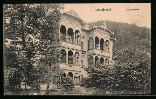AK Friedrichroda, Hotel-Pension Demme