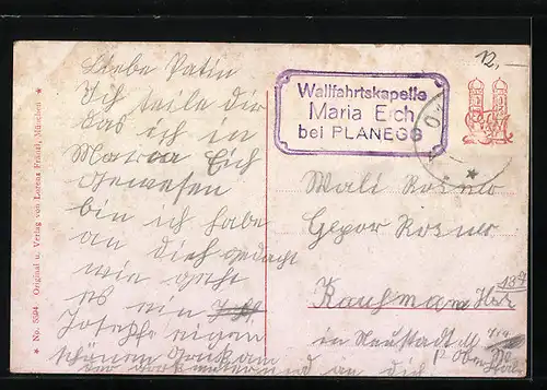 AK Planegg, Wallfahrtskirche Maria Eich