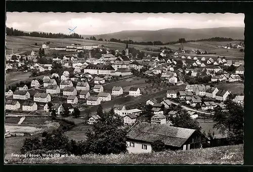 AK Freyung /Bayer. Wald, Panoramablick auf den Ort