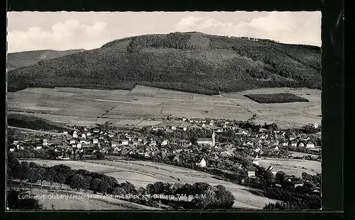AK Olsberg /Hochsauerland, Ortsansicht mit dem Olsberg