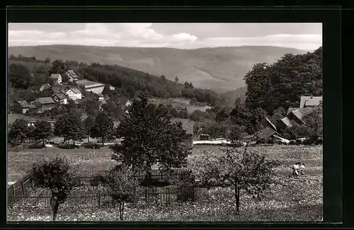 AK Vielbrunn im Odenwald, Panorama