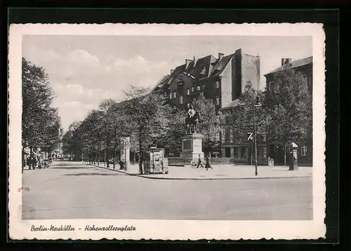 AK Berlin-Neukölln, Am Hohenzollernplatz
