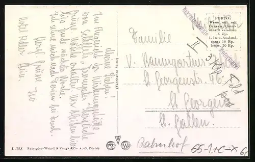 AK Stein-Säckingen, Bahnhof