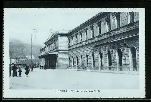 AK Spezia, Stazione Ferroviaria, Bahnhof