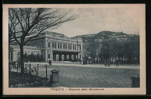 AK Fiume, Stazione della Meridionale