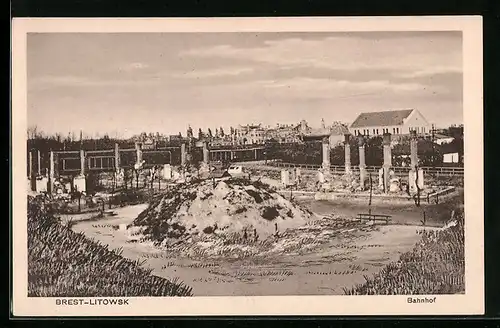AK Brest-Litowsk, Bahnhof