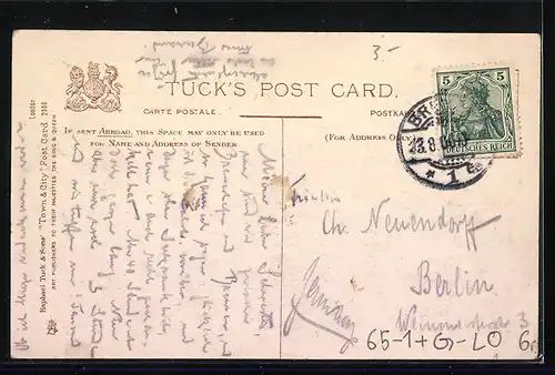 AK London, Charing Cross Station, Bahnhof