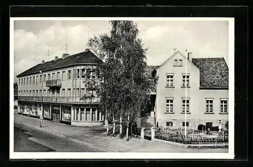 AK Paderborn, Hermann Römhild, Papier-, Spielwaren- Handlung, Detmolder Strasse 12-16