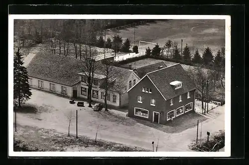 AK Schöninghsdorf, Gaststätte u. Kaufhaus Franz Brüning