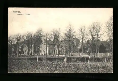 AK Ahaus, Partie an der Schloss-Allee