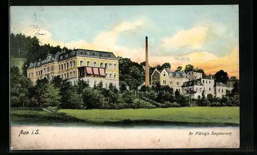 AK Aue i. S., Dr. Pilling`s Sanatorium