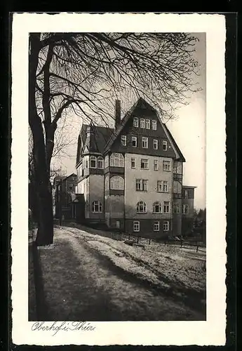 AK Oberhof i. Thür., Haus Thüringen, Eisenbahnerholungsheim
