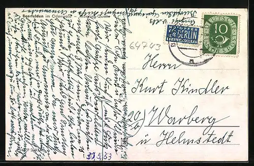 AK Beerfelden im Odenwald, Mümling-Quelle