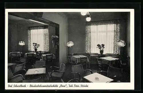 AK Bad Schwalbach, Bundesbahnzentralschule Oase, Inh. Fam. Steinke