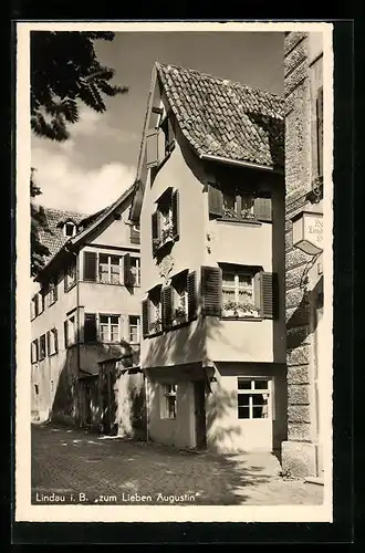 AK Lindau /Bodensee, Gasthaus zum Lieben Augustin