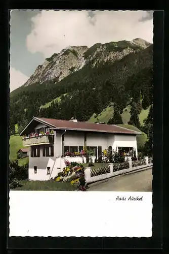 AK Oberstdorf / Allgäu, Hotel Haus Aurikel