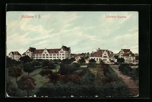 AK Müllheim i. B., Infanterie-Kaserne