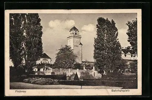 AK Frohnau, Bahnhofsplatz