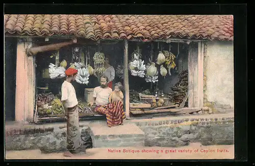 AK Sri Lanka, Native Botique showing a great variety of Ceylon fruits