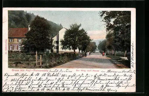 AK Remismühle, der Weg nach Haus, Asyl