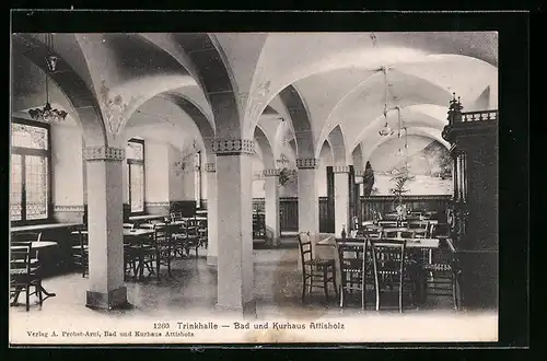 AK Attisholz, Kurhaus Attisholz, Trinkhalle