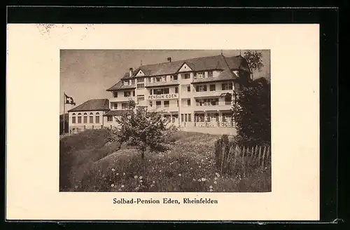AK Rheinfelden, Solbad-Pension Eden