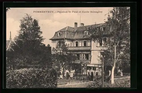 AK Porrentruy, Hotel-Pension St. Paul et Ecole Ménagère