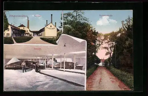 AK Rheinfelden, Saline mit Innerem, Salinenstrasse