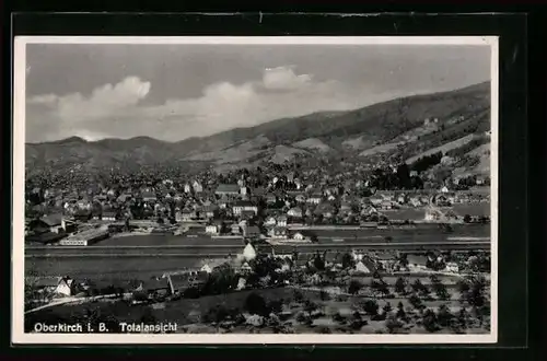 AK Oberkirch, Gesamtansicht der Ortschaft