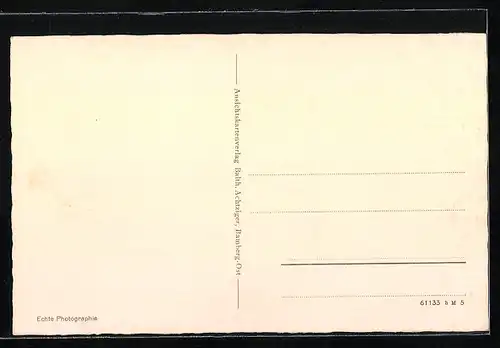 AK Bamberg, Partie an der Regnitz