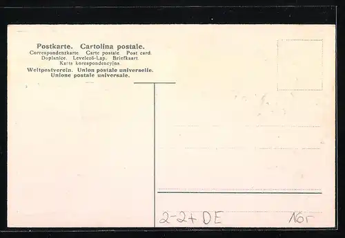 Präge-AK Verschiedene Briefmarken Deutsch-Südwestafrikas