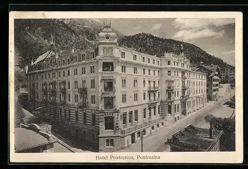 AK Pontresina, Partie am Hotel Pontresina