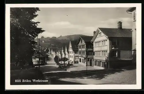 AK Heiden, Blick in die Werdstrasse