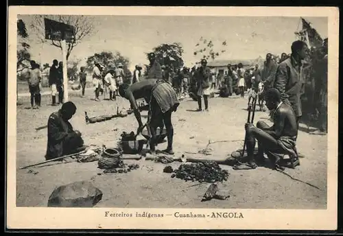 AK Cuanhama, Ferreiros indigenas