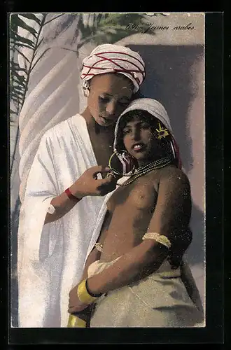 AK Junge leicht bekleidete Araber