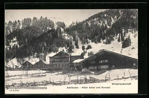 AK Adelboden, Hotel Adler und Kursaal