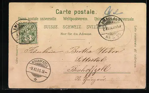 AK Uzwil, Ortspartie an der Kirche