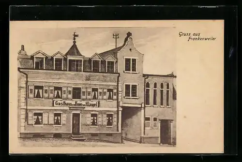 AK Frankweiler /Pfalz, Gasthaus zur Korne von H. Laugel