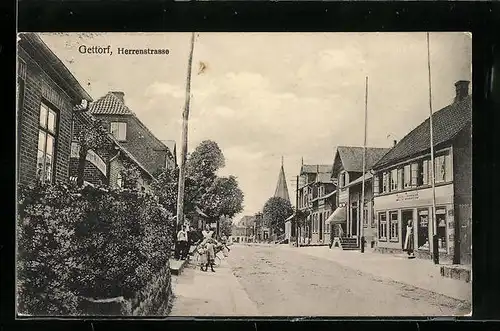 AK Gettorf, Partie aus der Herrenstrasse