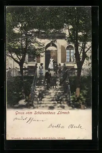 AK Lörrach, Gruss vom Schützenhaus