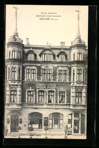 AK Ohligs, Hotel Kanzler