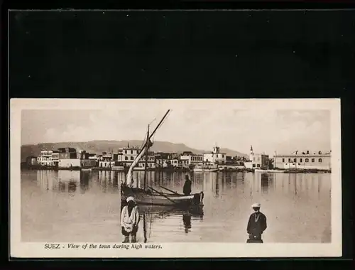 Mini-AK Suez, View of the town during high waters