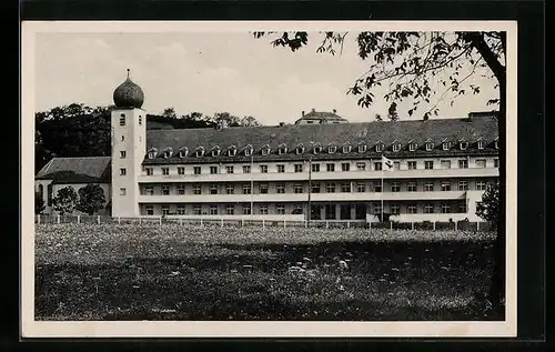 AK Pfronten-Ried i. Allg., Blick auf das Reserve-Lazarett