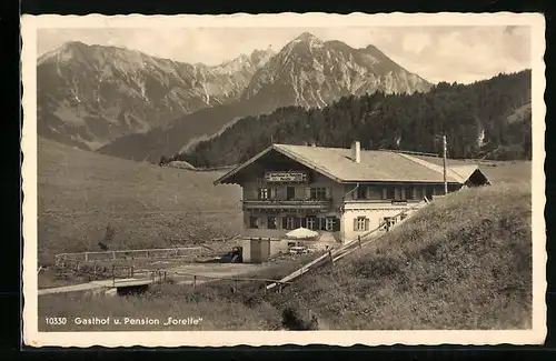 AK Oberdorf-Obermaiselstein, Gasthof und Pension Forelle