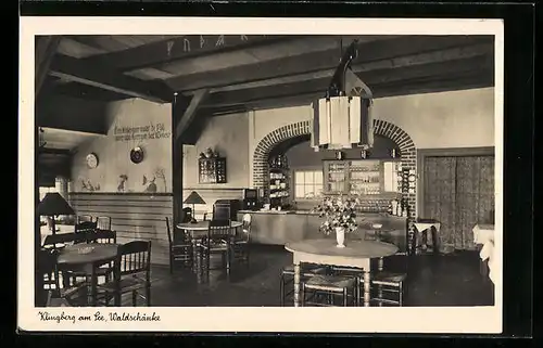 AK Klingberg, Gasthaus Waldschänke Klingberg, Bes. Maria Timm v. Helms