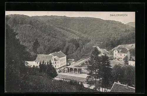 AK Dahlerbrück, Teilansicht vom Ort