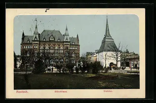 AK Rostock, Ständehaus und Steintor